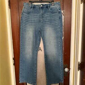 Women's Blue Flare Jeans